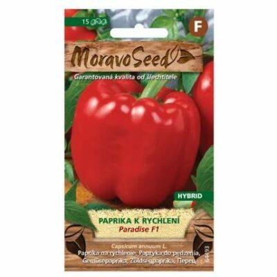 Paprika zeleninová PARADISE F1 rychlení (MS) MoravoSeed