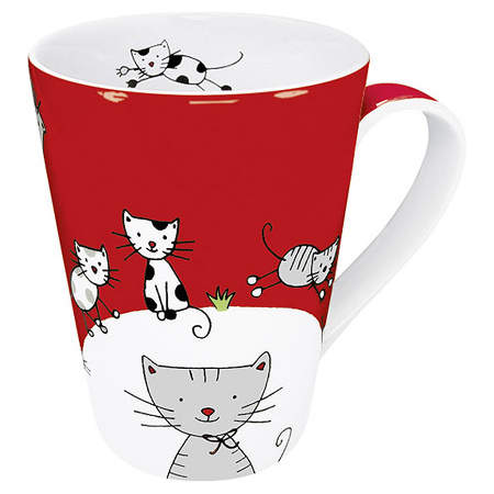 Hrnek GLOBETROTTER CAT porcelán 420ml Mug shop