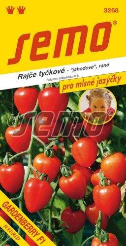 Rajče tyčkové Gardenberry F1  jahodové SEMO