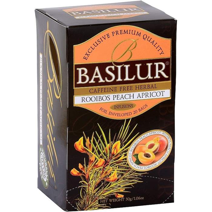 Čaj Basilur Rooibos Peach 20x1