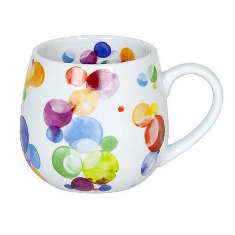 Hrnek COLOURFUL CAST BUBBLES porcelán 420ml Mug shop