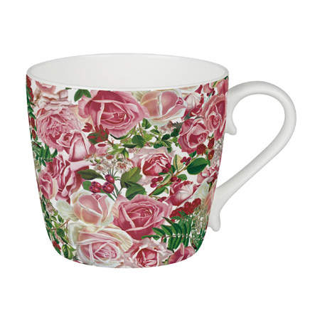 Hrnek ON A SEA OF ROSES porcelán 415ml Mug shop