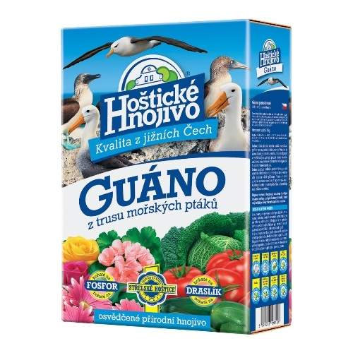 Hnojivo hoštické guáno 1kg ZC Jindřichův Hradec