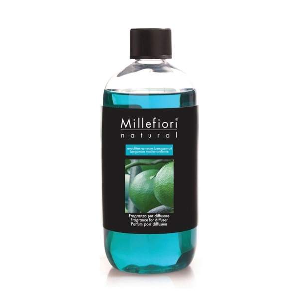 Millefiori Difuzér NATURAL náplň Meditarranean Bergamot 250 ml Millefiori Milano