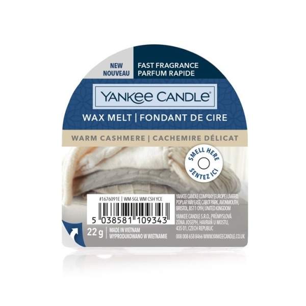 Vosk YANKEE CANDLE 22g Warm Cashmere Z-TRADE