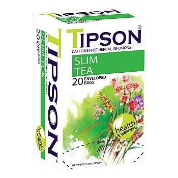 Čaj TIPSON Health Teas Slim Tea 20x1