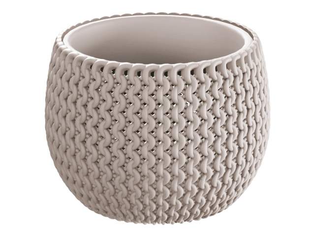 Květináč SPLOFY BOWL s vložkou 29cm mocca Prosperplast s.r.o.