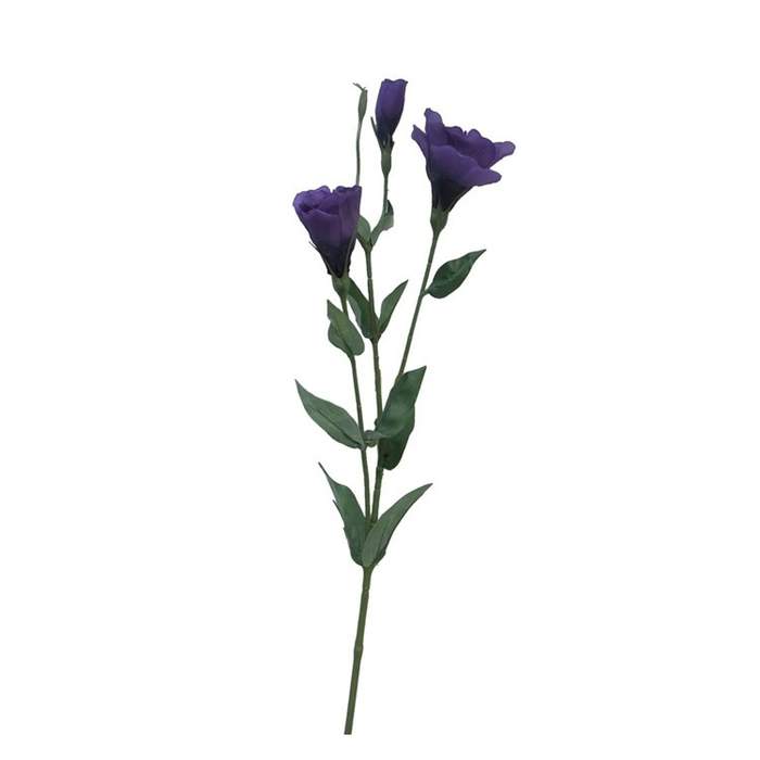 Eustoma BASTILLE řezaná umělá fialová 82cm Nova Nature