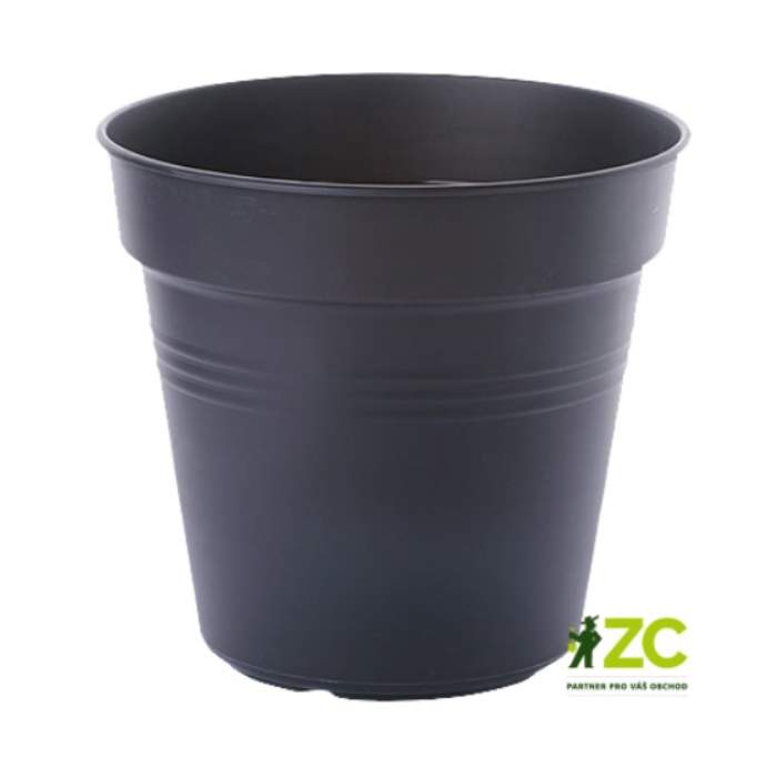 Květináč Green Basics living black ELHO 27cm ZC Jindřichův Hradec