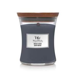 Vonná svíčka WoodWick Indigo Suede 275g WoodWick