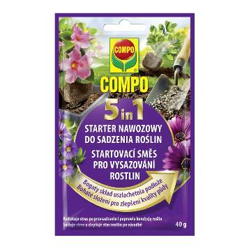 COMPO Směs startovací vysazování rostlin 5in1 40g COMPO