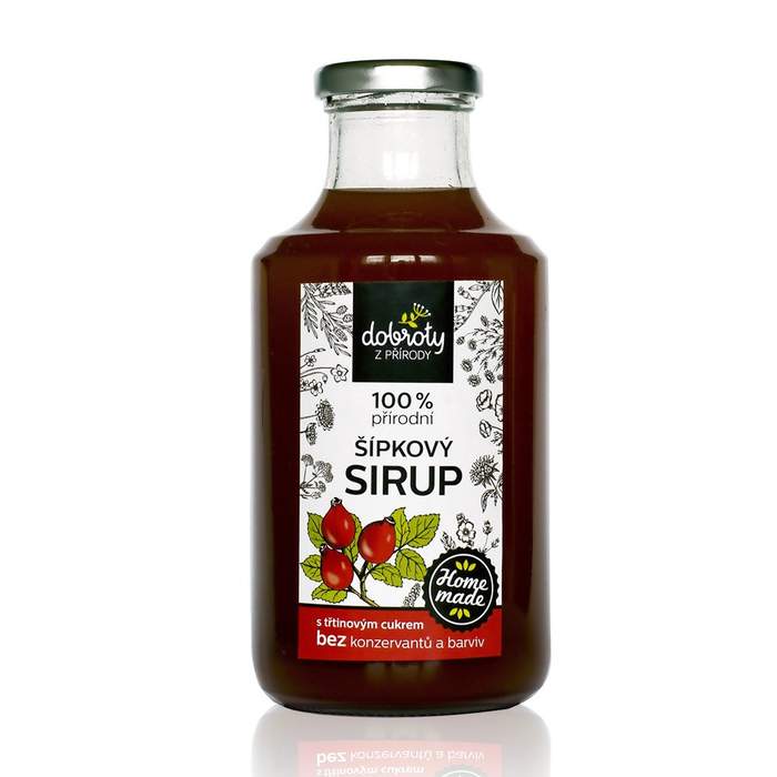 Přírodní šípkový sirup 500ml Echt sirupy