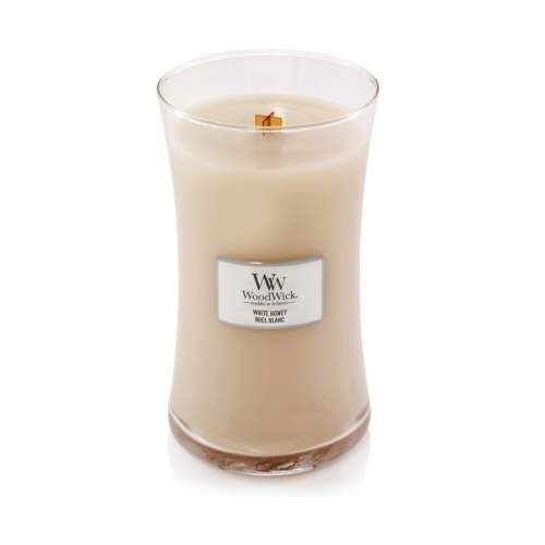 Vonná svíčka WoodWick White Honey 609g WoodWick