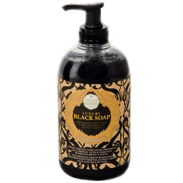 Mýdlo pumpička Gold Black 500ml Flower A&F