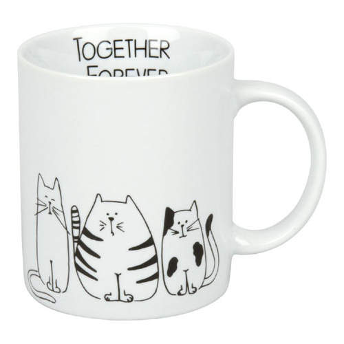 Hrnek FUNNY CATS porcelán 300ml Mug shop