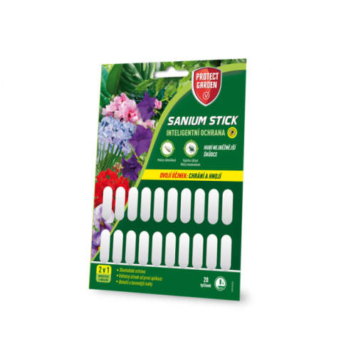 Tyčinky Sanium Stick 20ks PROTECT GARDEN ZC Jindřichův Hradec