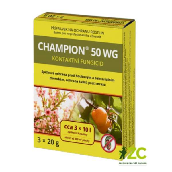 Champion 50 WG 3x20g ZC Jindřichův Hradec