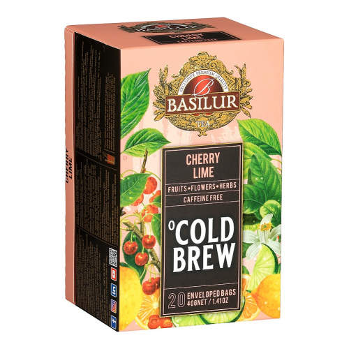 Čaj Basilur Cold Brew Cherry Lime 20x2g Mix Tee