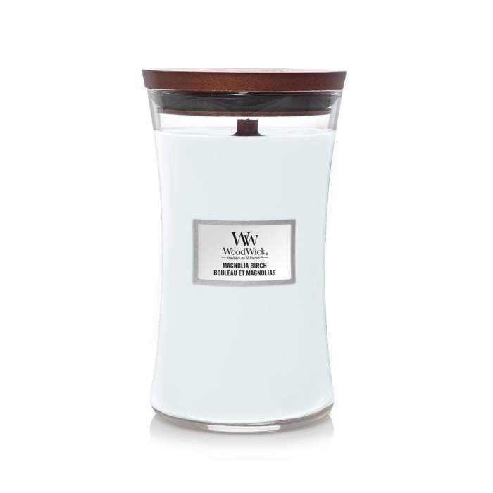 Vonná svíčka WoodWick Magnolia Birch 609g WoodWick