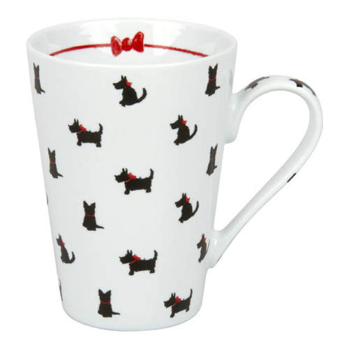 Hrnek RED NECKLACE porcelán 420ml Mug shop