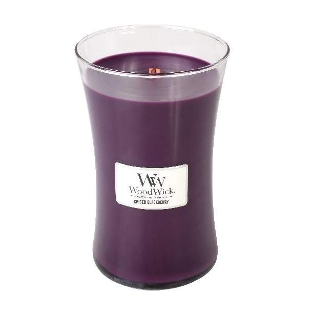 Vonná svíčka WoodWick Spiced Blackberry 609g WoodWick