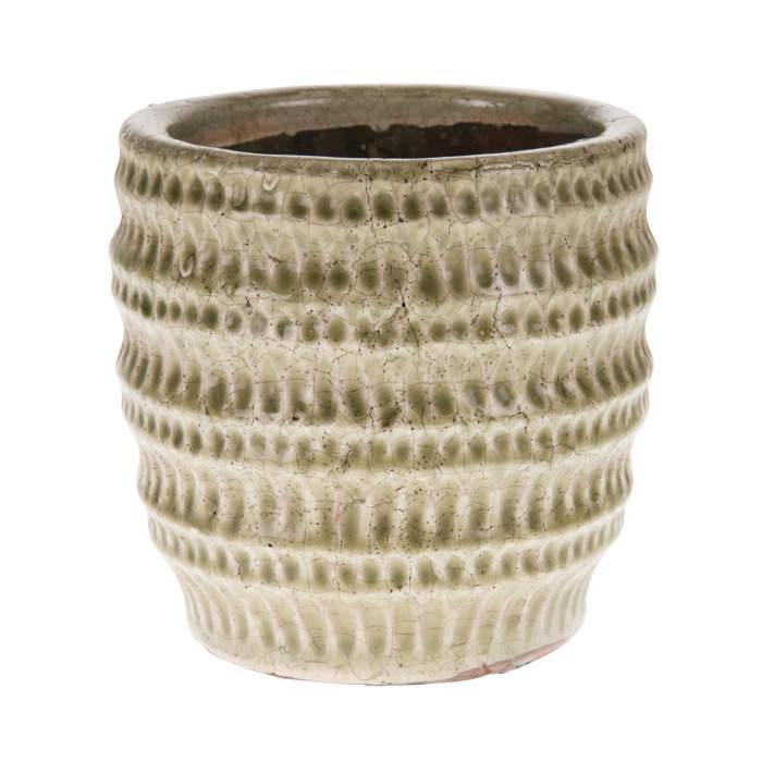 Obal kulatý žebrovaný keramika 14cm Dijk