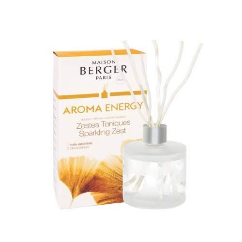 Difuzér stébla AROMA ENERGY Sparkling Zest BERGER 180ml Potten & Patten