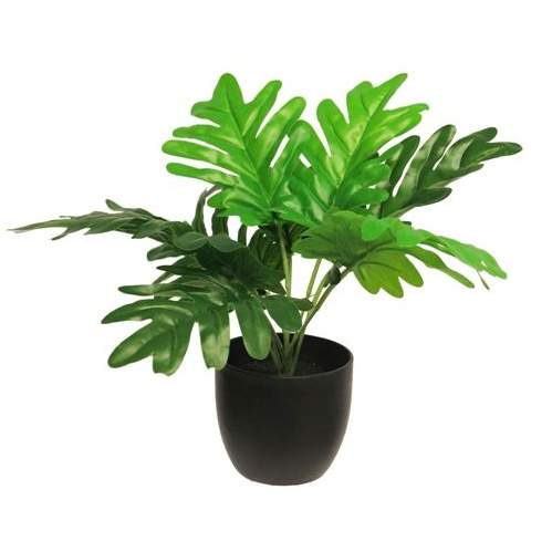 Philodendron SUNSHINE hrnkový umělý 28cm Nova Nature