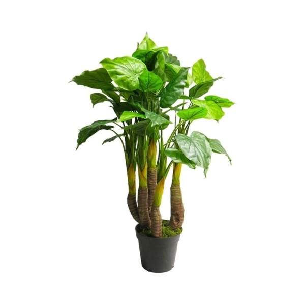 Anthurium AVANTI hrnkové umělé zelené 120cm Nova Nature