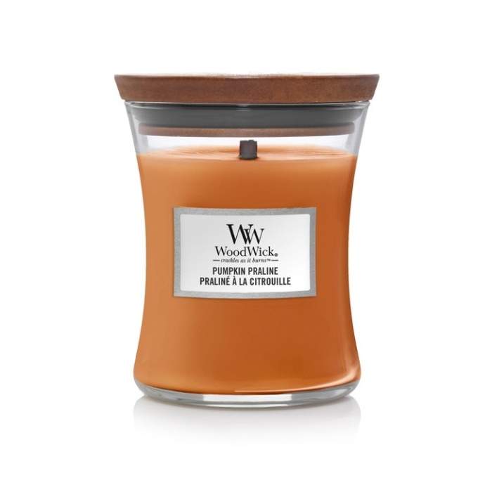 Vonná svíčka WoodWick Pumpkin Praline 275g WoodWick