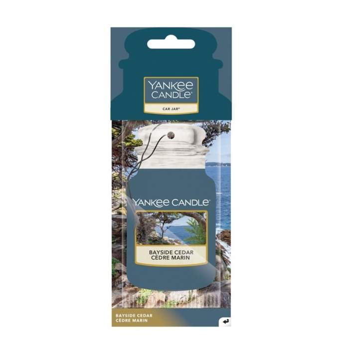 Papírová visačka YANKEE CANDLE Bayside Cedar Yankee Candle