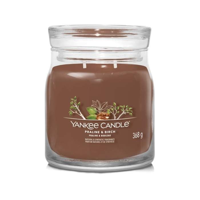 Svíčka YANKEE CANDLE Signature 368g Praline & Birch Yankee Candle