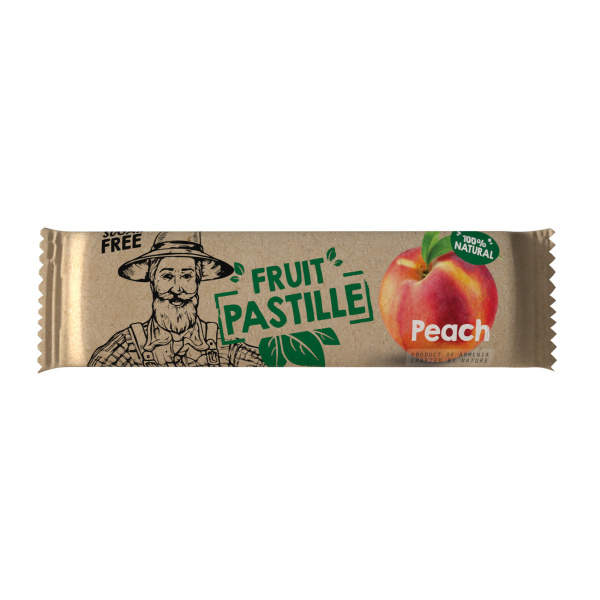 Tyčinka ovocná FRUIT PASTILLE Broskev 30g Rival