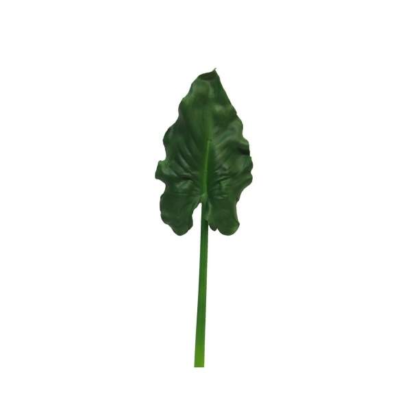 Anthurium list umělý zelený 60cm Nova Nature