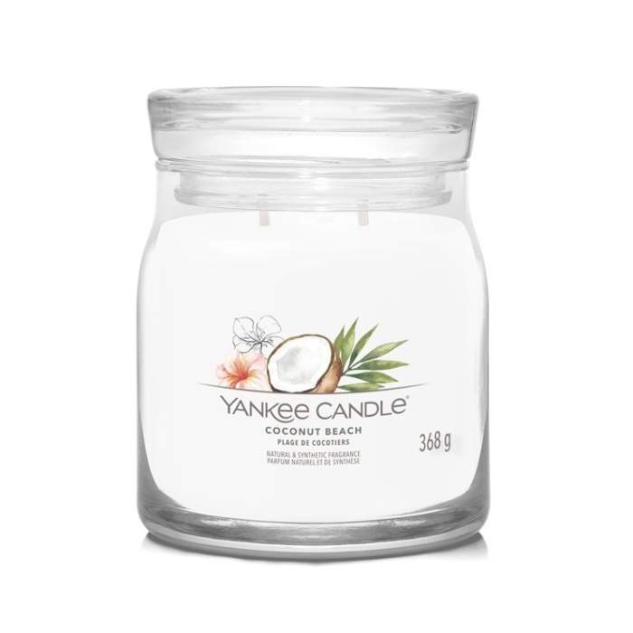 Svíčka YANKEE CANDLE Signature 368g Coconut Beach Yankee Candle