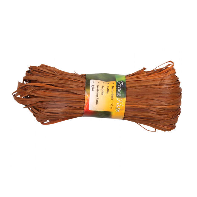 Lýko RAFFIA hnědá 50g Nohel Garden