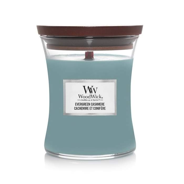 Vonná svíčka WoodWick Evergreen Cashmere 275g WoodWick