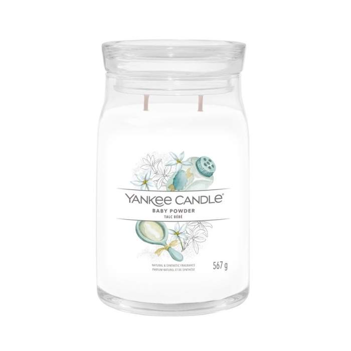 Svíčka YANKEE CANDLE Signature 567g Baby Powder Yankee Candle