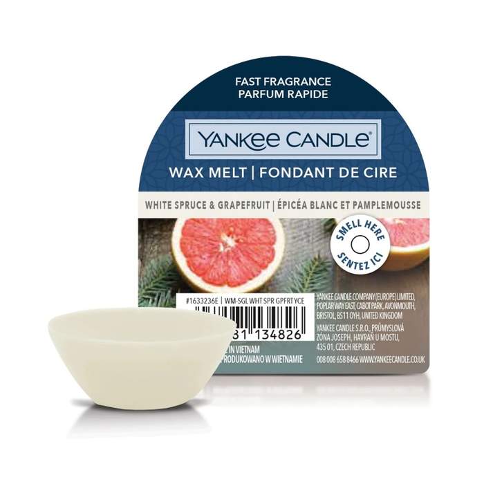 Vosk YANKEE CANDLE 22g White Spruce & Grapefruit Yankee Candle