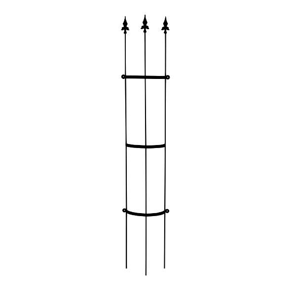 Opora na zeď ELIAS půlkruhová kovová černá 200cm Vatax s.r.o.