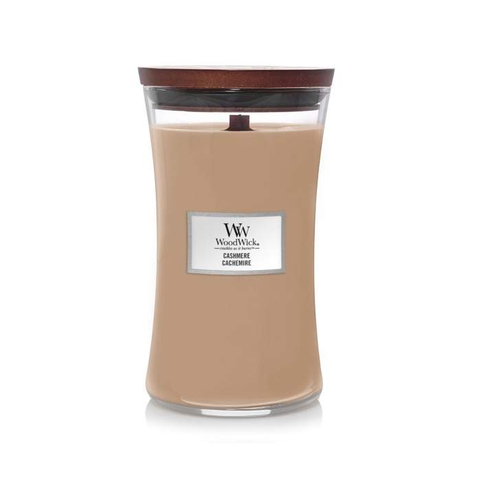 Vonná svíčka WoodWick Cashmere 609g WoodWick