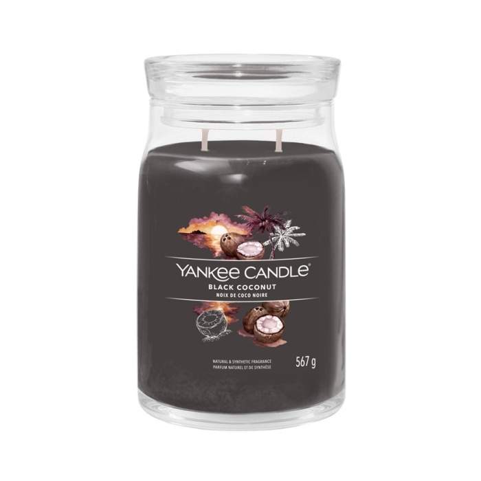 Svíčka YANKEE CANDLE Signature 567g Black Coconut Yankee Candle