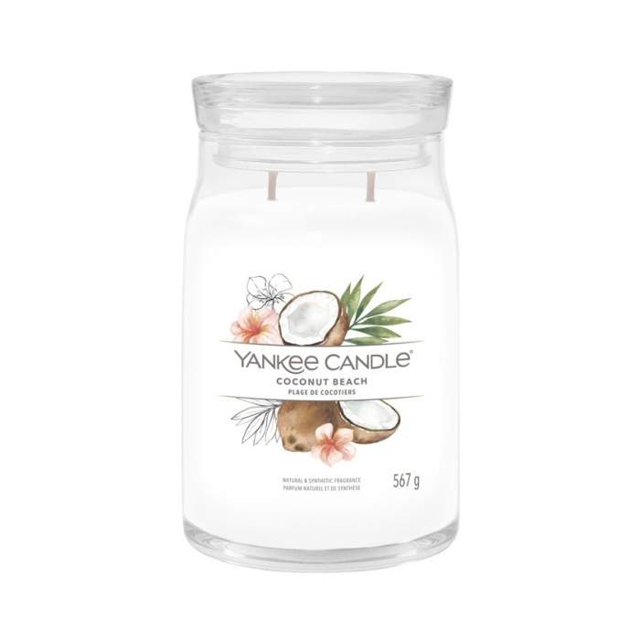 Svíčka YANKEE CANDLE Signature 567g Coconut Beach Yankee Candle