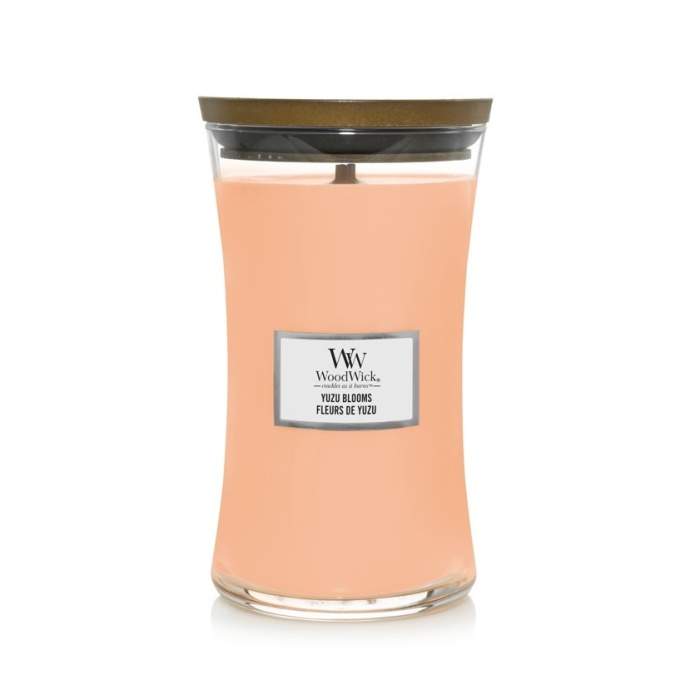 Vonná svíčka WoodWick Yuzu Blooms 609g WoodWick