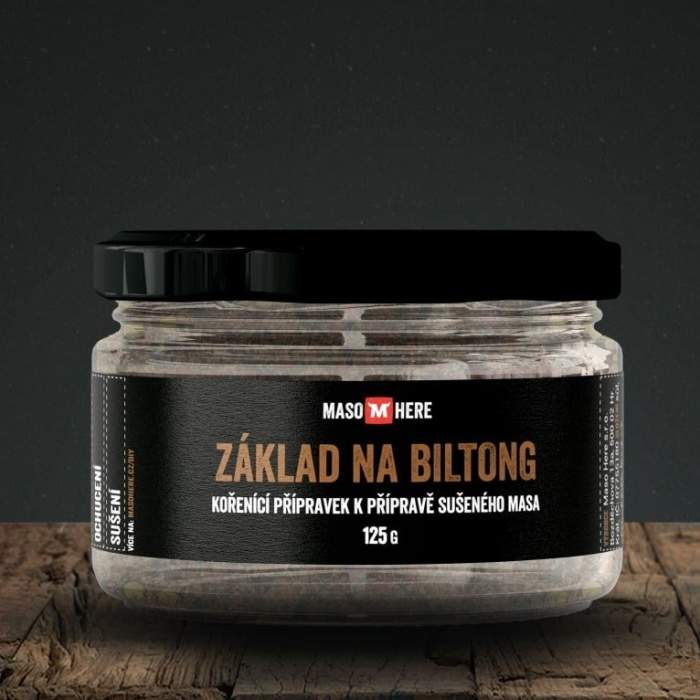 Koření základní BILTONG 125g MASO HERE s.r.o.