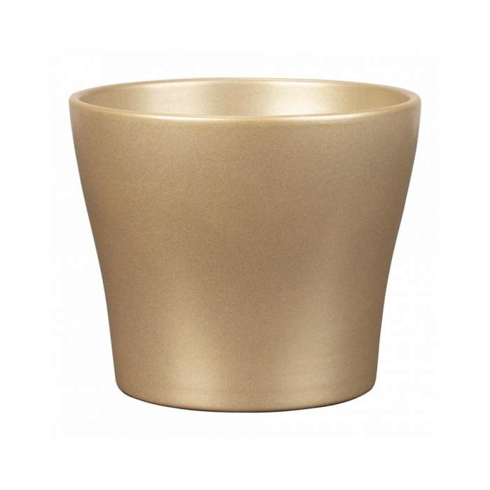 Obal keramický ROYAL GOLD 808 zlatý 15cm Planta s.r.o.