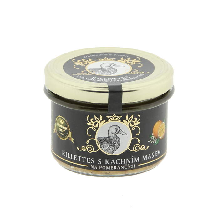 Rillettes s kachním masem na pomerančích 180g Vineco s.r.o.