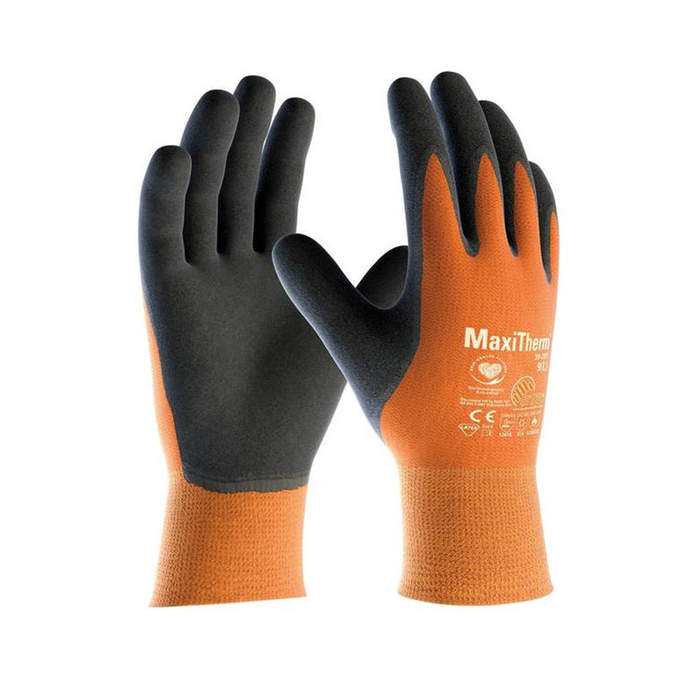 Rukavice MAXI THERM® polomáčené oranžové vel.8 T.A.S. Praha s.r.o.