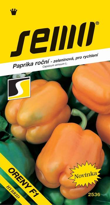 Paprika Oreny F1 rychlení SEMO